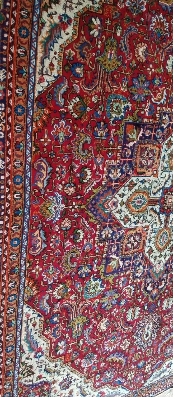 دو قطعه فرش هریس|فرش|بناب, |دیوار