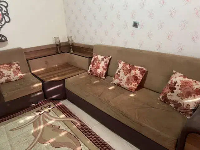 مبل ال ۷نفره.چوب کاملا سالم|مبلمان خانگی و میز عسلی|لنگرود, |دیوار