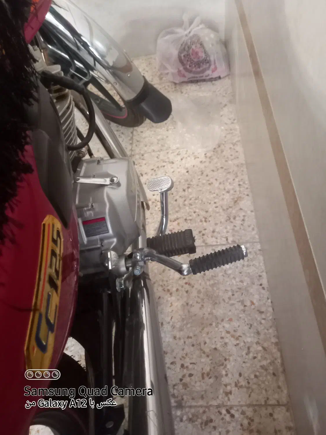 موتور ۱۲۵ کاملا خانگی|موتورسیکلت|شاهین‌شهر, شهرک میلاد|دیوار