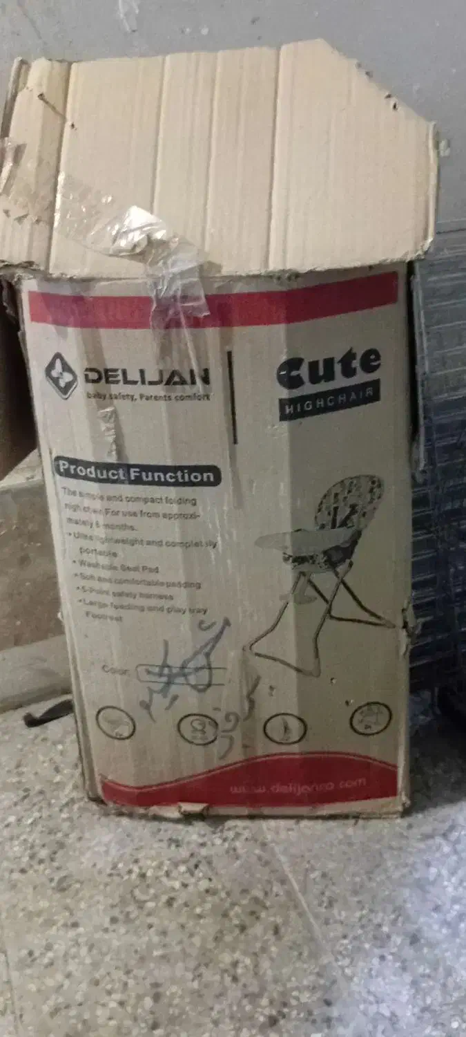 صندلی غذای کودک|تخت و صندلی بچه|قرچک, مجتمع مسکونی طبیعت|دیوار