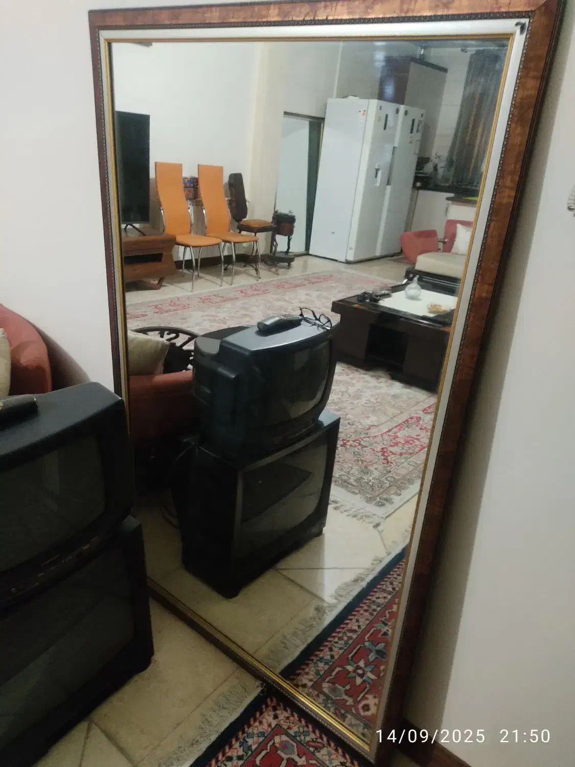 بوفه پشت آینه هالوژن دار و دو آینه بزرگ|بوفه، ویترین، کنسول|تهران, جوادیه تهرانپارس|دیوار
