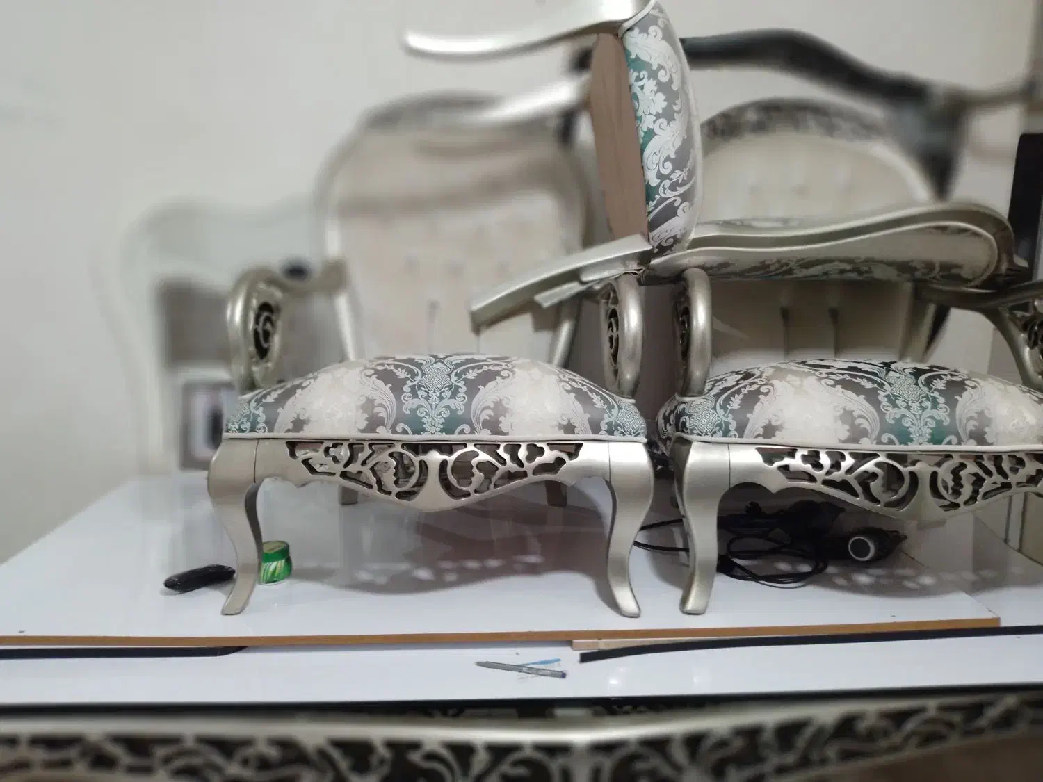 مبل ۷ نفره داتیس با دو عدد عسلی پارچه ترک|مبلمان خانگی و میز عسلی|رشت, گلسار|دیوار