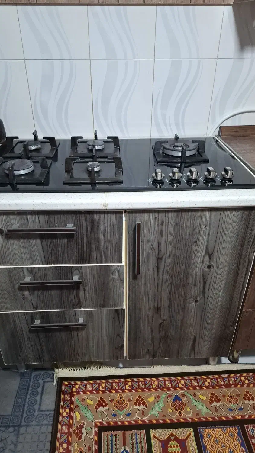 گاز صحفه ای ۵شعله|اجاق گاز و لوازم برقی پخت‌وپز|فولادشهر, مسکن مهر فولادشهر|دیوار