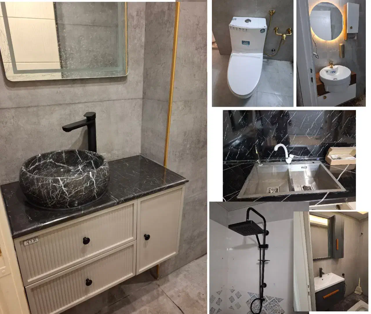 نصب وتعمیر فرنگی/شیرالات/روشویی/سیفون/شیر و دوش|خدمات پیشه و مهارت|مشهد, الهیه|دیوار