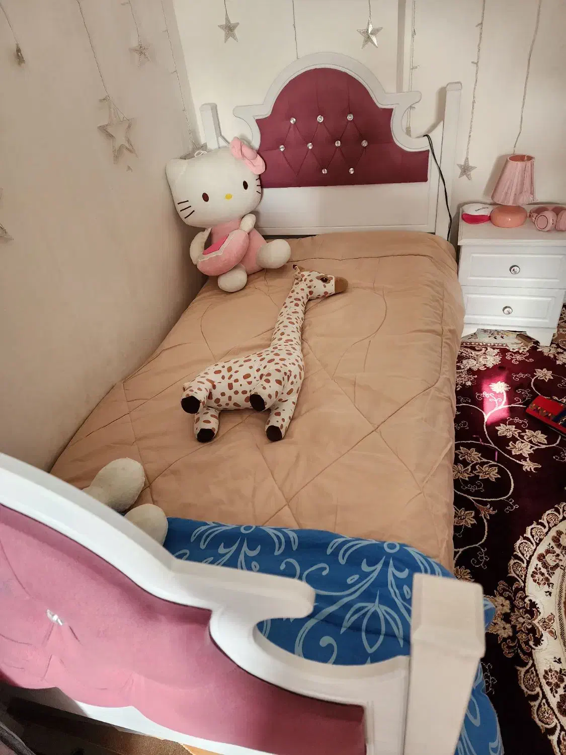 تخت خواب دخترانه|تخت و صندلی بچه|تهران, گلچین|دیوار