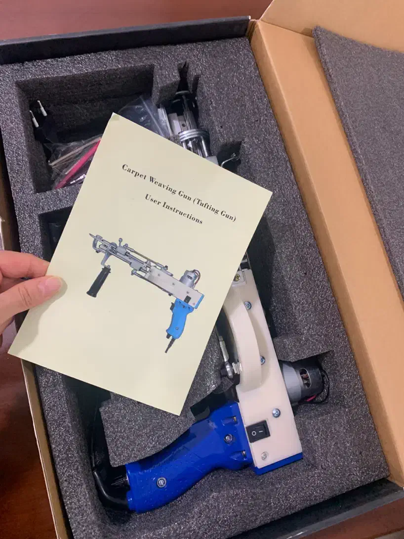 دستگاه تافتینگ فرشبافی پایل بلند ۳ و ۴ سانتی|لوازم خیاطی و بافتنی|نور, |دیوار