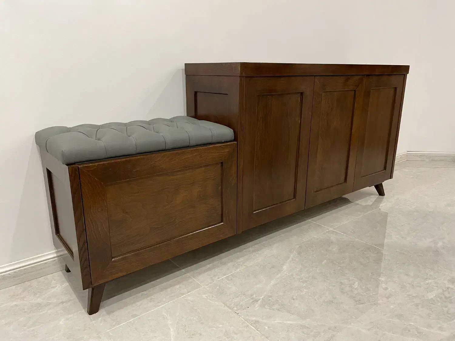 دکوراسیون داخلی چوب و MDF طبق ژورنال۲۰۲۶|کتابخانه، شلف، قفسه‌های دیواری|تهران, سهروردی|دیوار