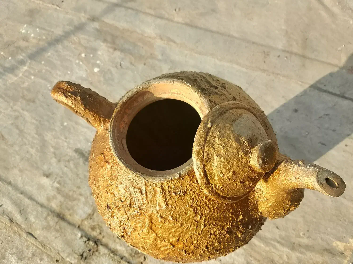 قوری سفالی|صنایع دستی و سایر لوازم تزئینی|برخوار, |دیوار