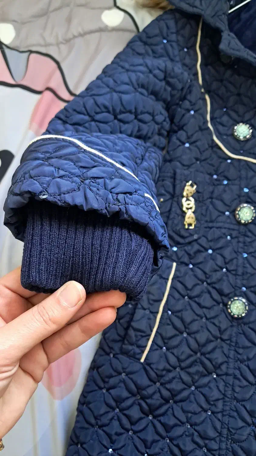 کاپشن پالتو سارافون گرم|لباس|قوچان, |دیوار