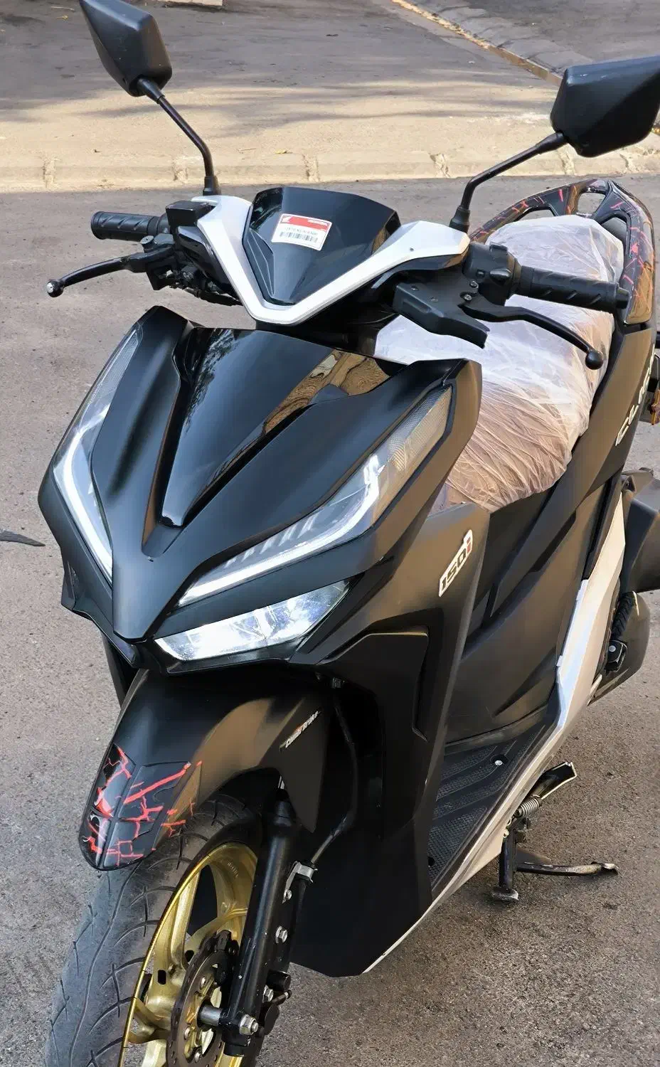 کلیک ۱۵۰ نو فروش فوری|موتورسیکلت|قزوین, |دیوار