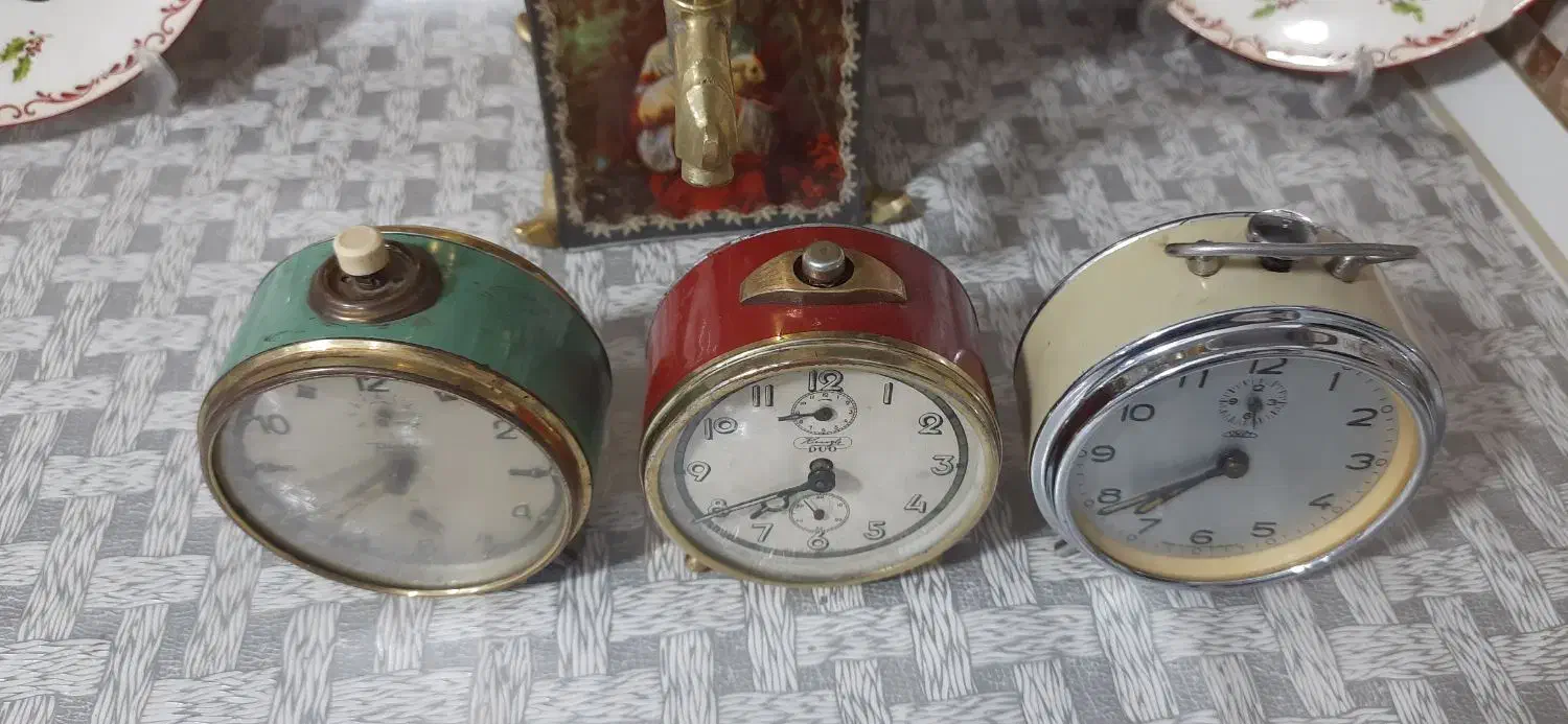 ساعت های رومیزی قدیمی آنتیک آلمانی|ساعت دیواری و تزئینی|مشکیندشت, |دیوار