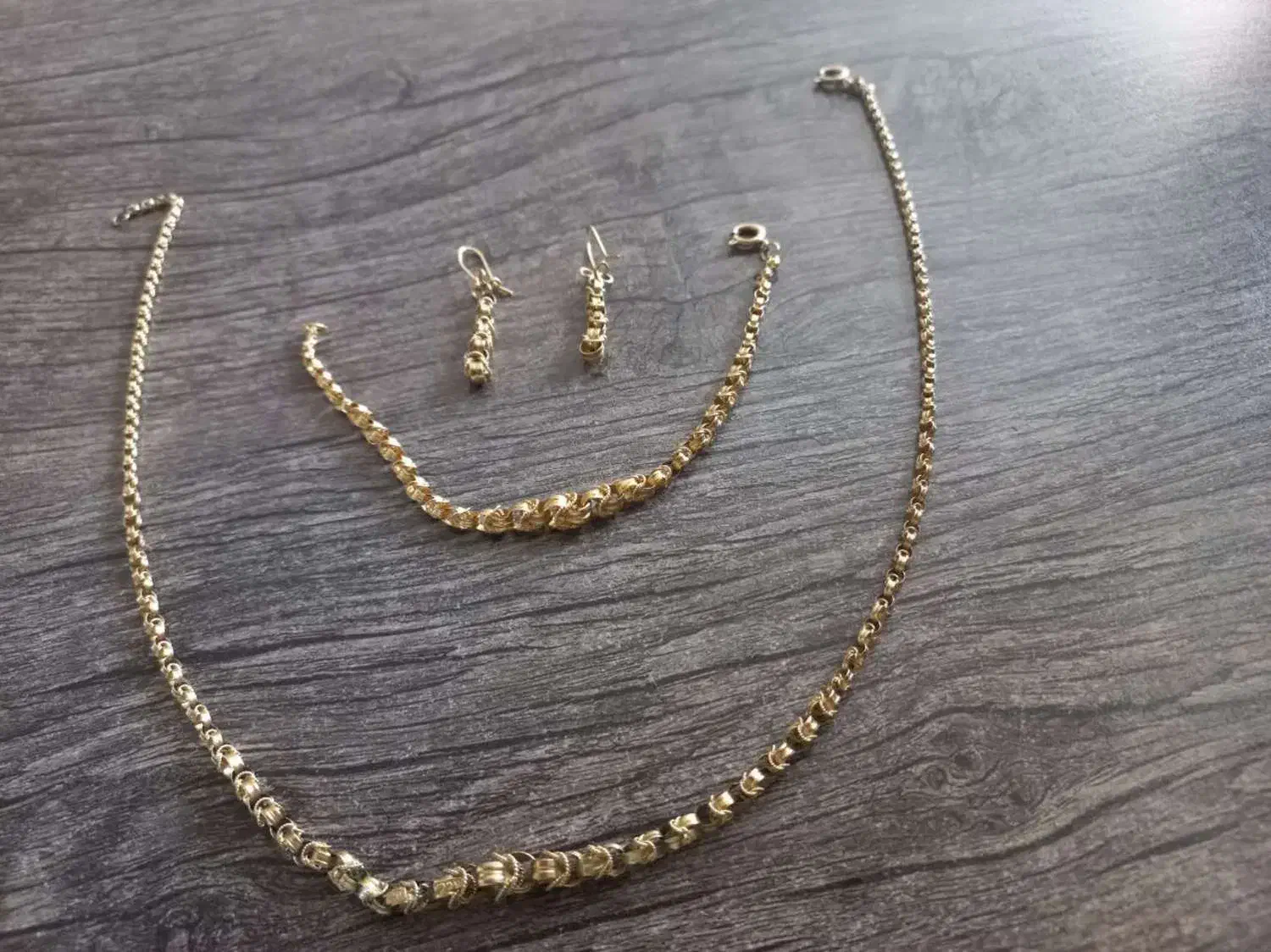 النگو طلا 18عیار سرویس چینابی عیار20-5درصد|جواهرات|بافق, |دیوار