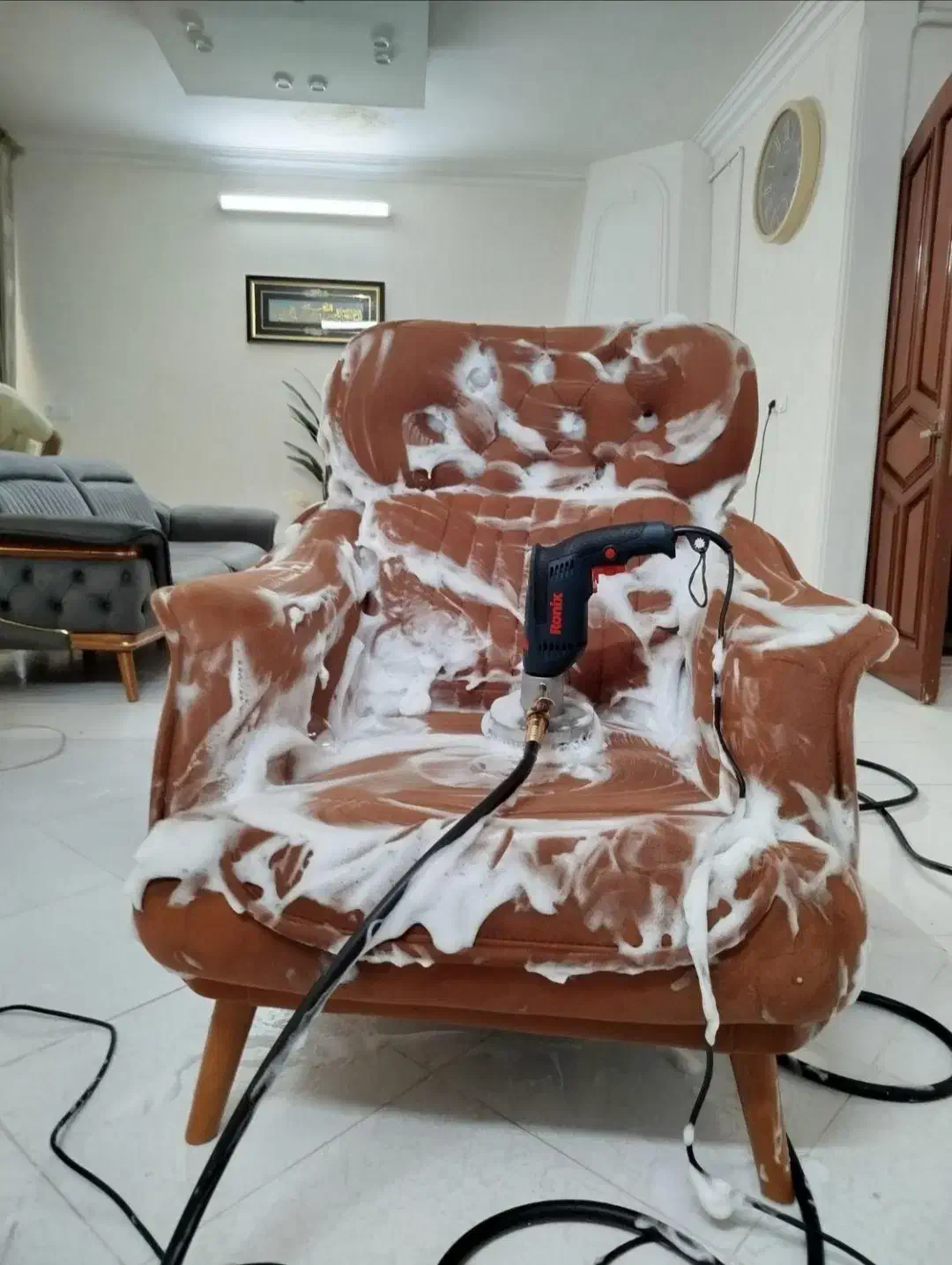 نظافت راه پله باکارواش مبل شویی قالیشویی درمنزل|خدمات نظافت|مشهد, سید رضی|دیوار