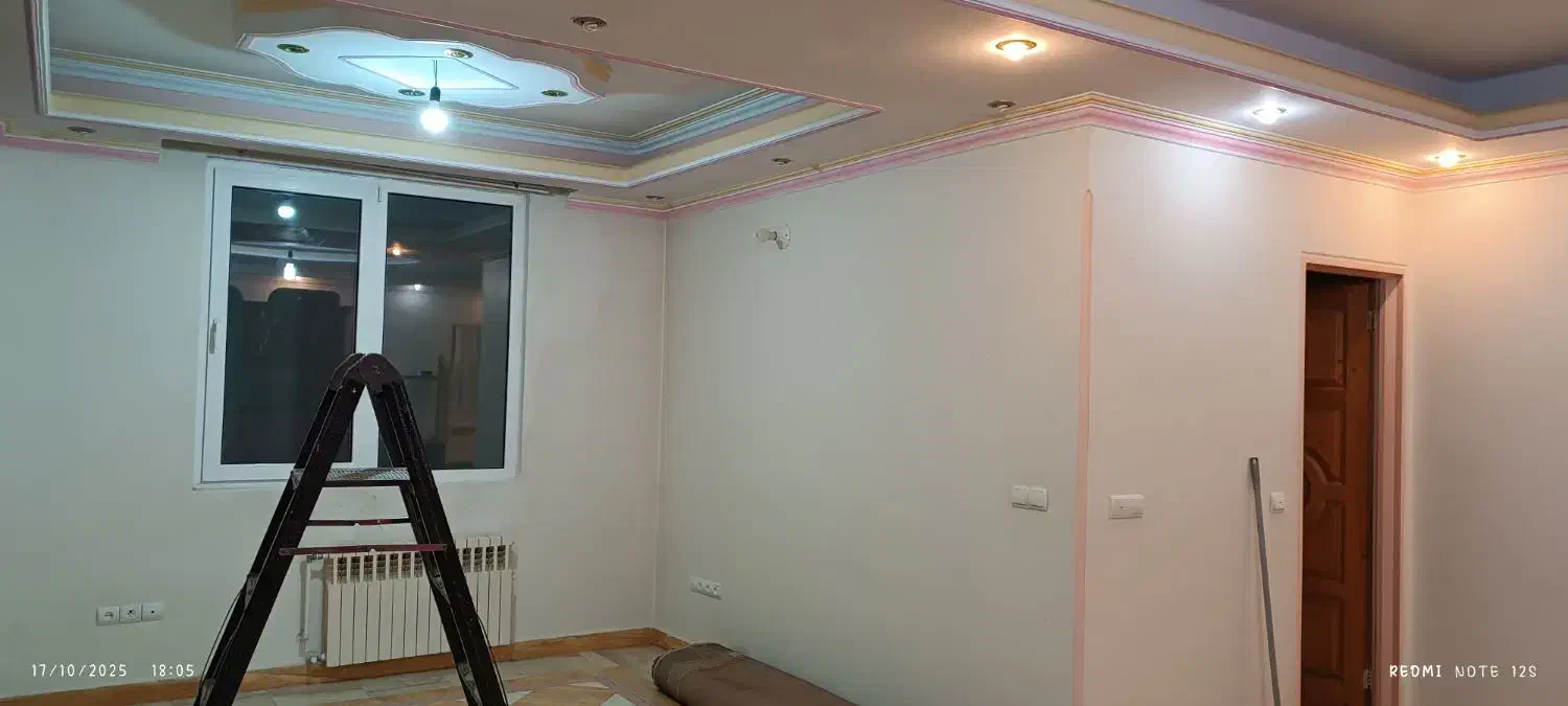 نقاشی ساختمان با ضمانت|خدمات پیشه و مهارت|هشتگرد, شهرک بعثت|دیوار