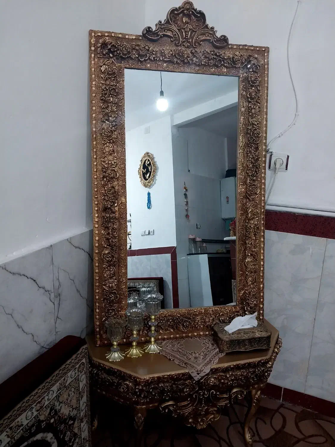 بوفه و اینه کنسول|بوفه، ویترین، کنسول|کرمانشاه, |دیوار