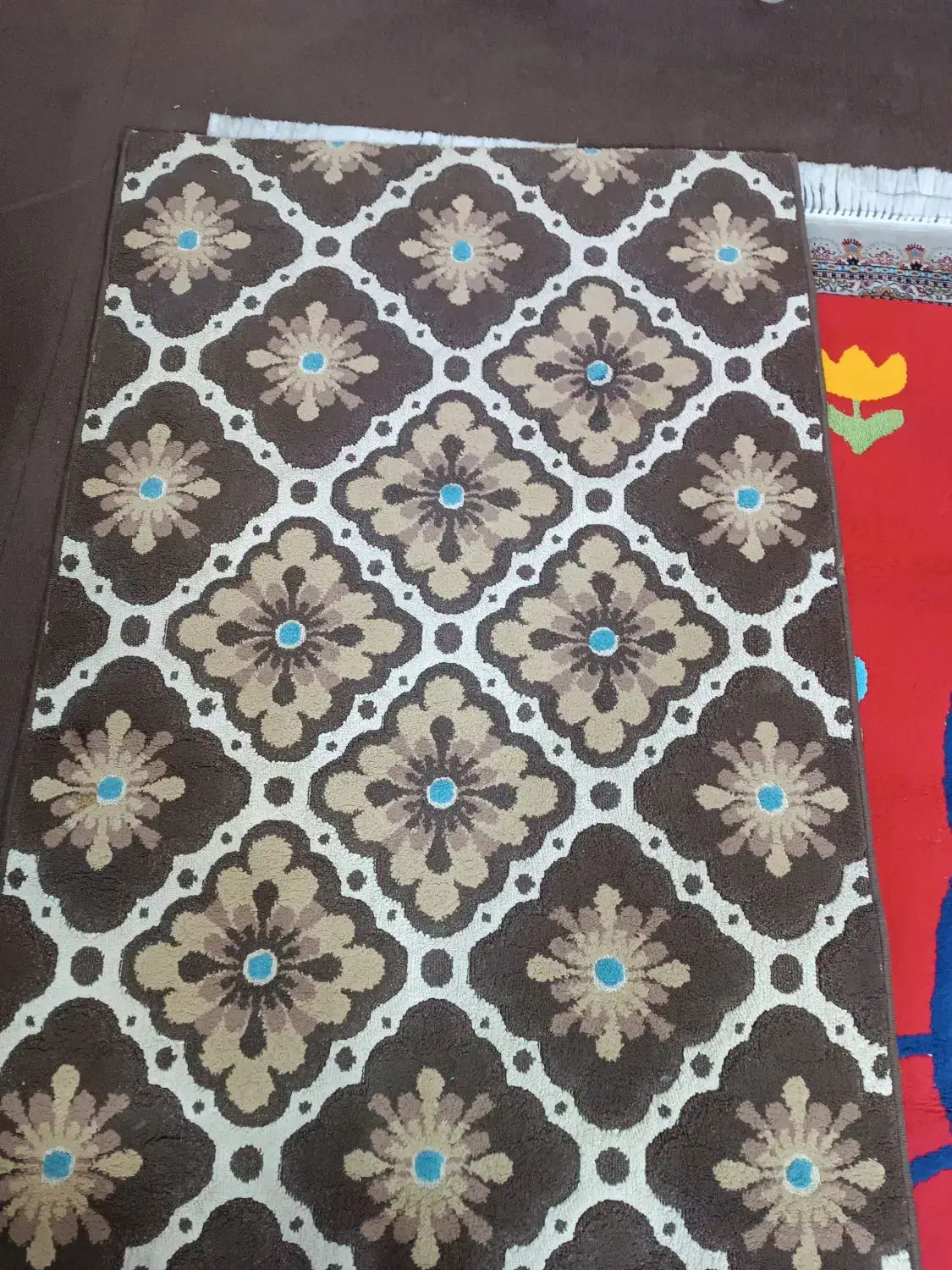 فروش دو عدد قالیچه طرح کودک|فرش|اهواز, زیتون کارمندی|دیوار