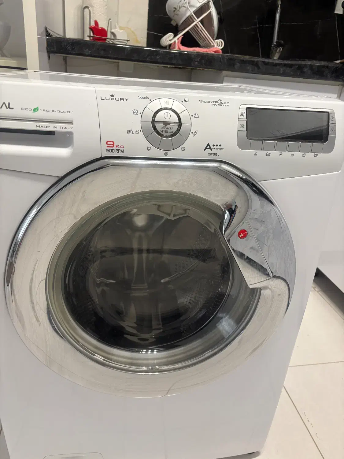 لباسشویی ایتالیایی ۹ کیلویی|ماشین لباسشویی و خشک‌کن لباس|مشهد, شهرآرا|دیوار