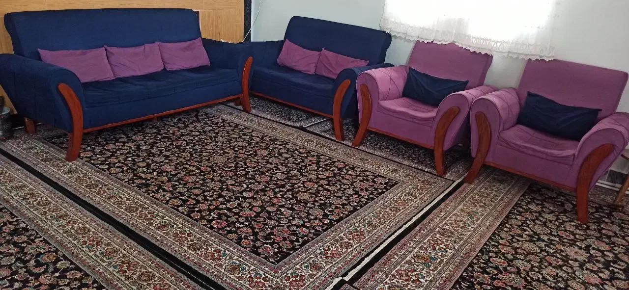 فروش فوری مبل راحتی|مبلمان خانگی و میز عسلی|الشتر, |دیوار