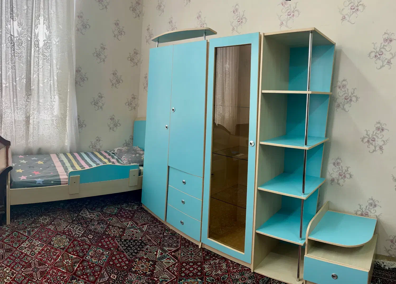 سرویس خواب نوجوان|تخت و سرویس خواب|یزد, |دیوار