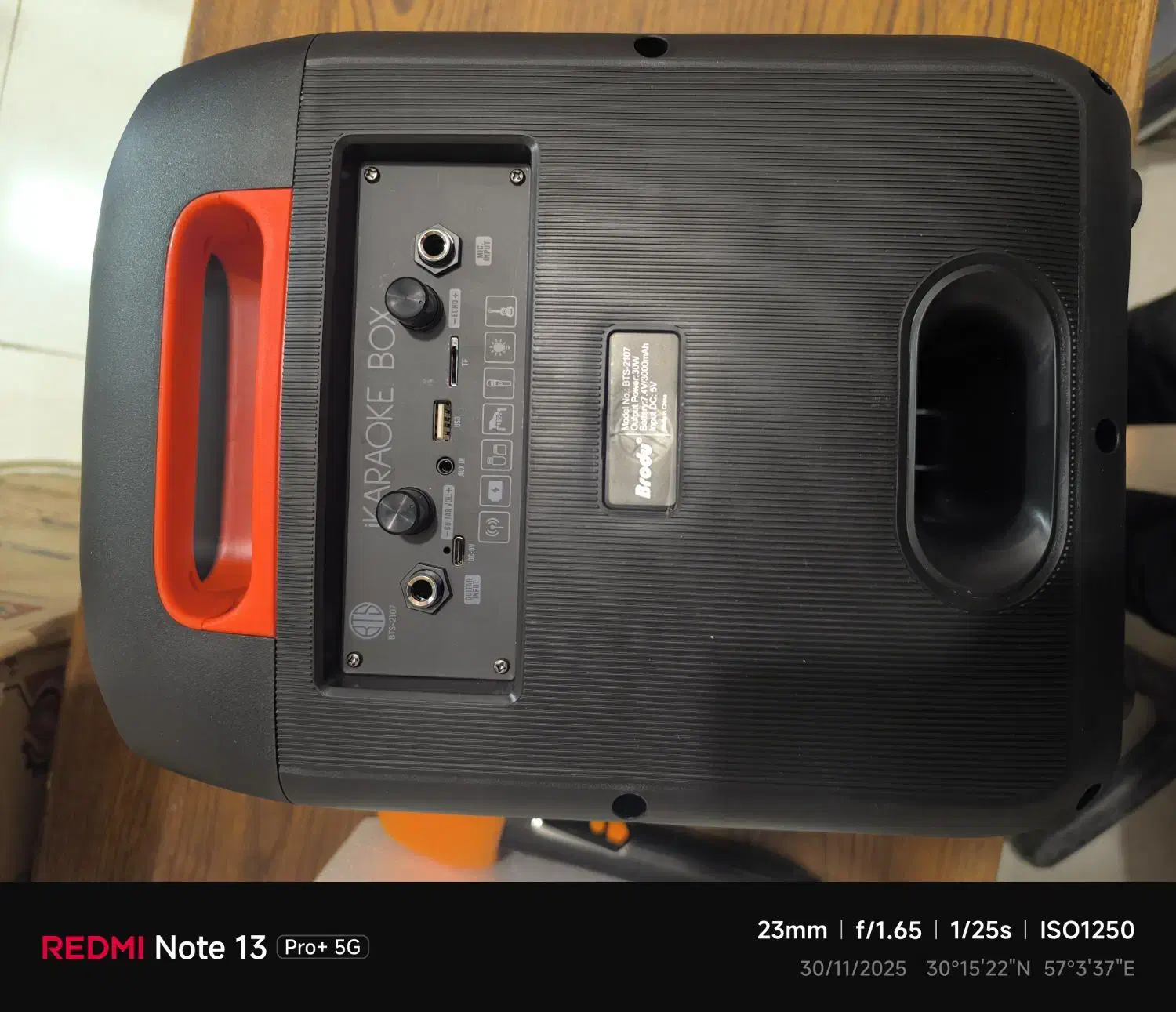 اسپیکر BTS-2107|پخش‌کننده همراه|کرمان, |دیوار