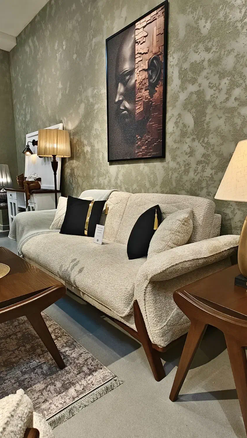 مبل نیم ست|مبلمان خانگی و میز عسلی|کیش, |دیوار