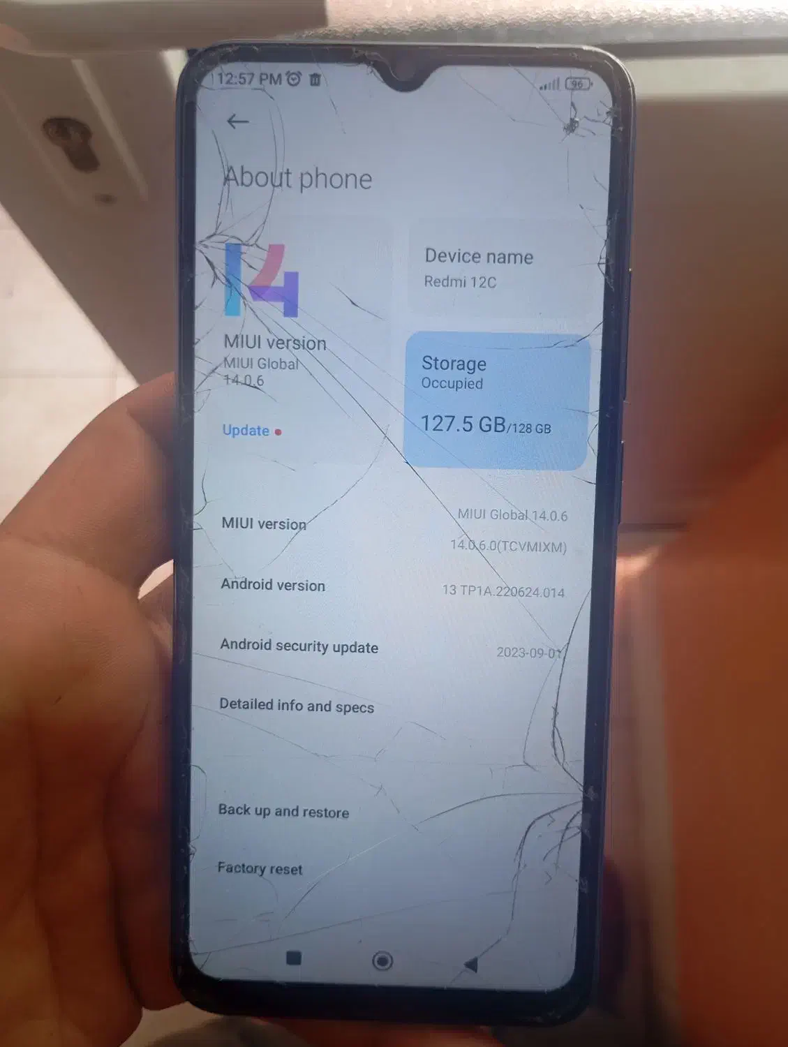 شیائومی Redmi 12C با حافظهٔ ۱۲۸ گیگابایت|موبایل|مشهد, توس (بلوار توس)|دیوار