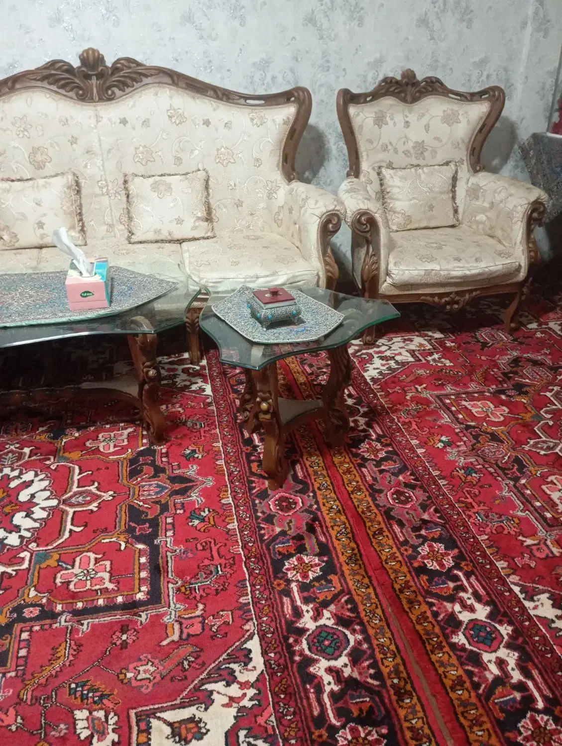 میز جلو مبلی|مبلمان خانگی و میز عسلی|تبریز, |دیوار