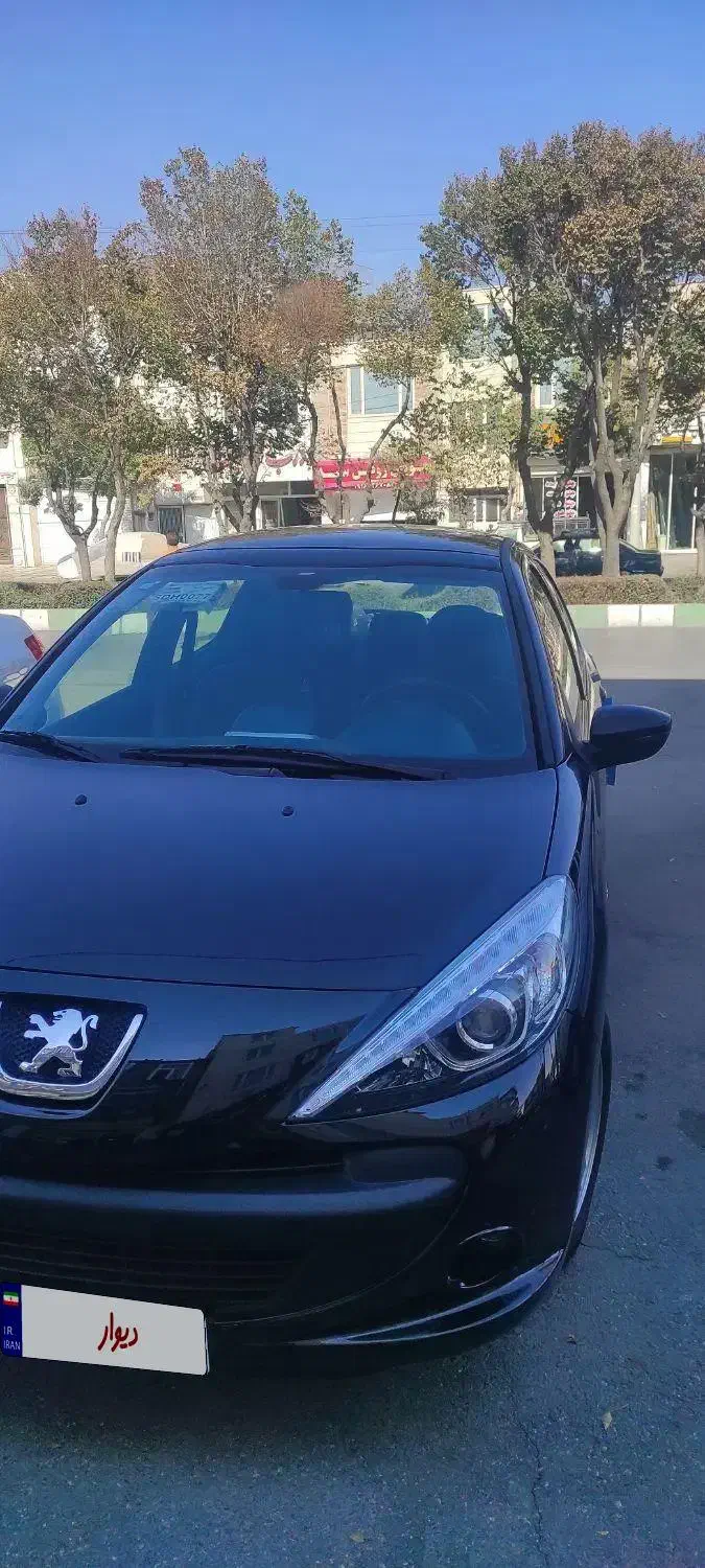 ۲۰۷پانورما ارتقاء مدل ۴۰۴ با رینگ|خودرو سواری و وانت|اراک, |دیوار