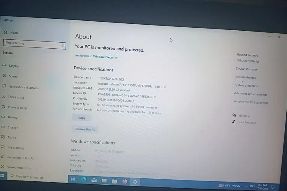 لپ تاپ دست دوم ایسوس مدل Asus x451cقدیمی|رایانه همراه|تهران, فدک|دیوار