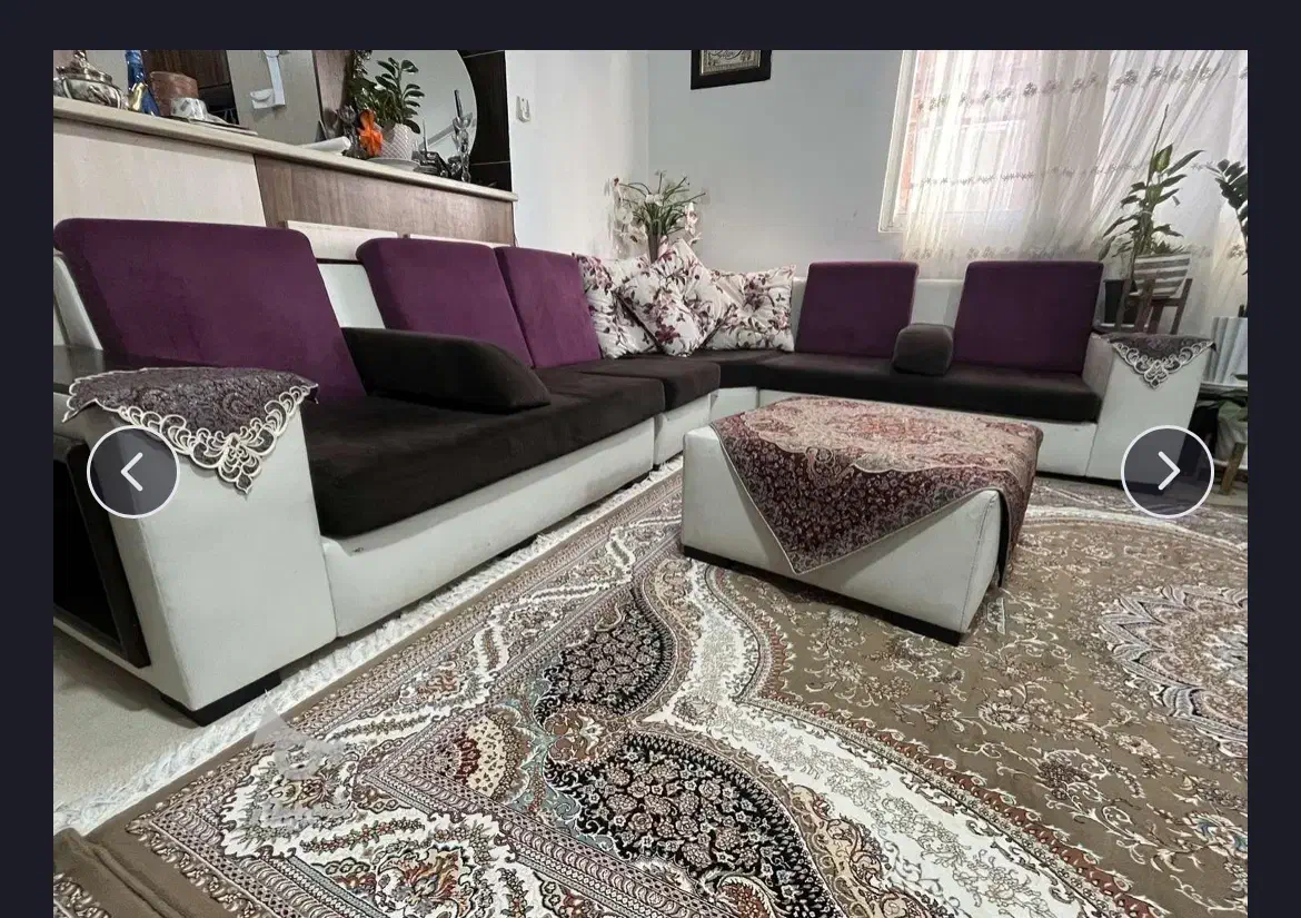 مبل ال ۷ نفره|مبلمان خانگی و میز عسلی|ساری, |دیوار