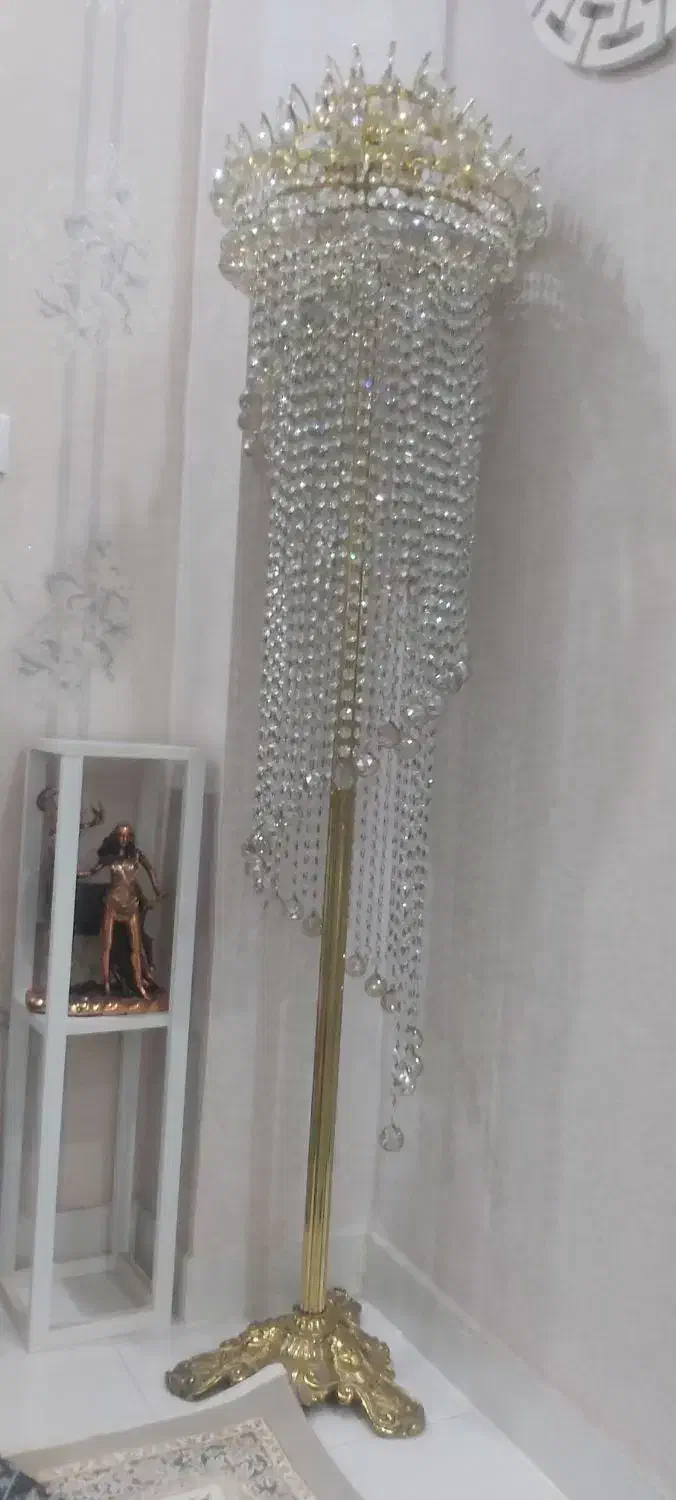 آباژور کریستالی|چراغ خواب و آباژور|تهران, منیریه|دیوار