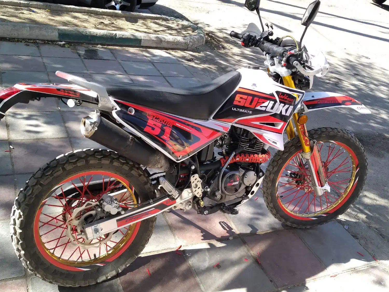 تریل روان 200cc مدل 1403|موتورسیکلت|سنندج, |دیوار