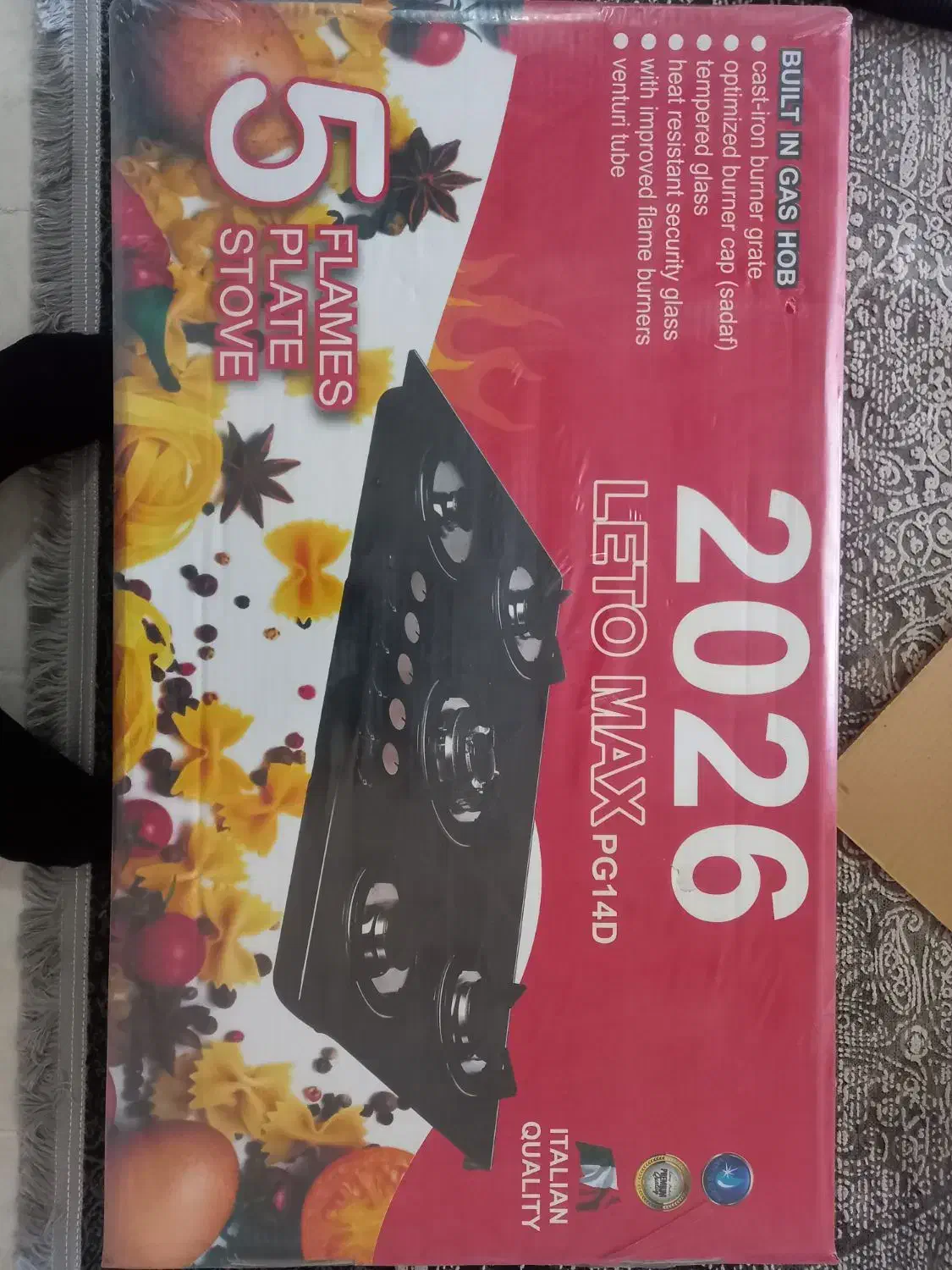 گاز صفحه ای لتو مکس ۲۰۲۶ و توستر life guard نو|اجاق گاز و لوازم برقی پختوپز|بروجن, |دیوار