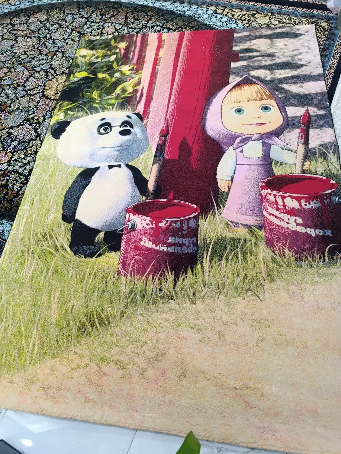 گلیم فرش|گلیم، جاجیم، گبه|بیستون, |دیوار