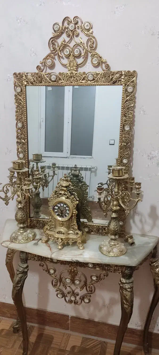 آینه شمعدان|آینه|هشتگرد, شهرک کوثر|دیوار