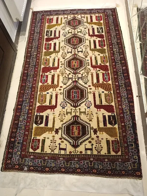 فرش دستبافت و قالیچه|فرش|تربتحیدریه, کاشانی|دیوار