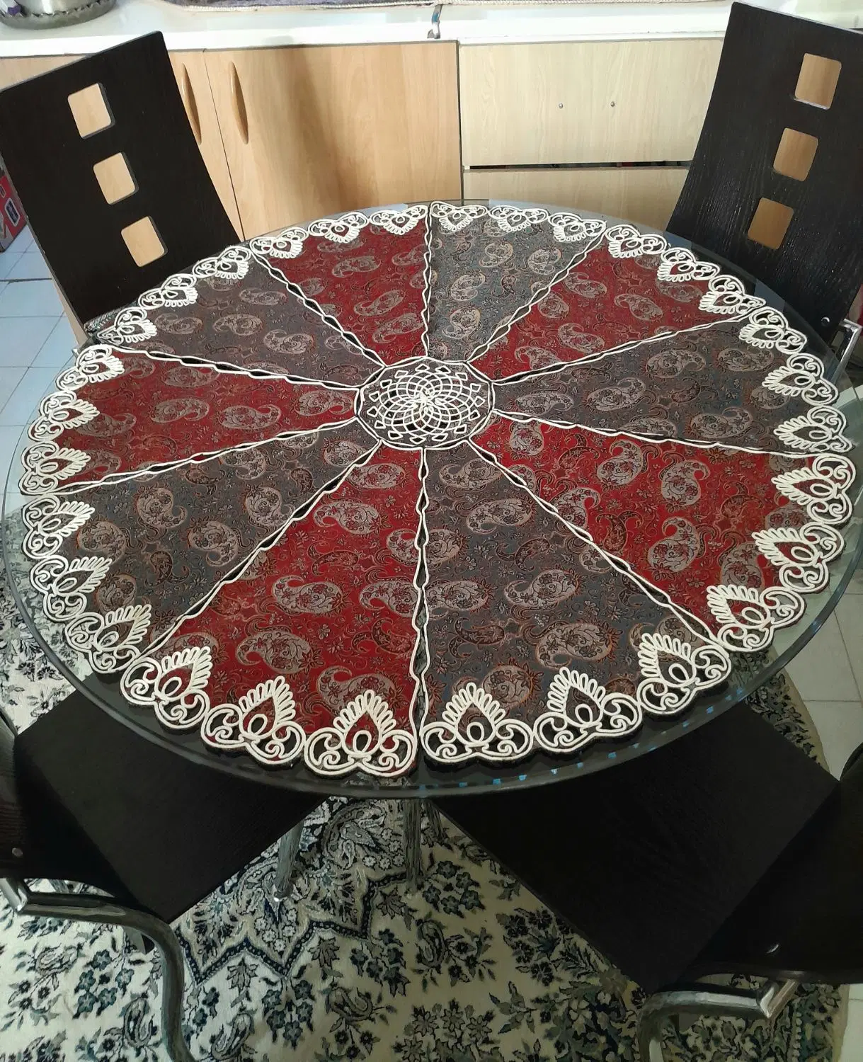 میز نهارخوری|میز و صندلی غذاخوری|تهران, پرستار|دیوار