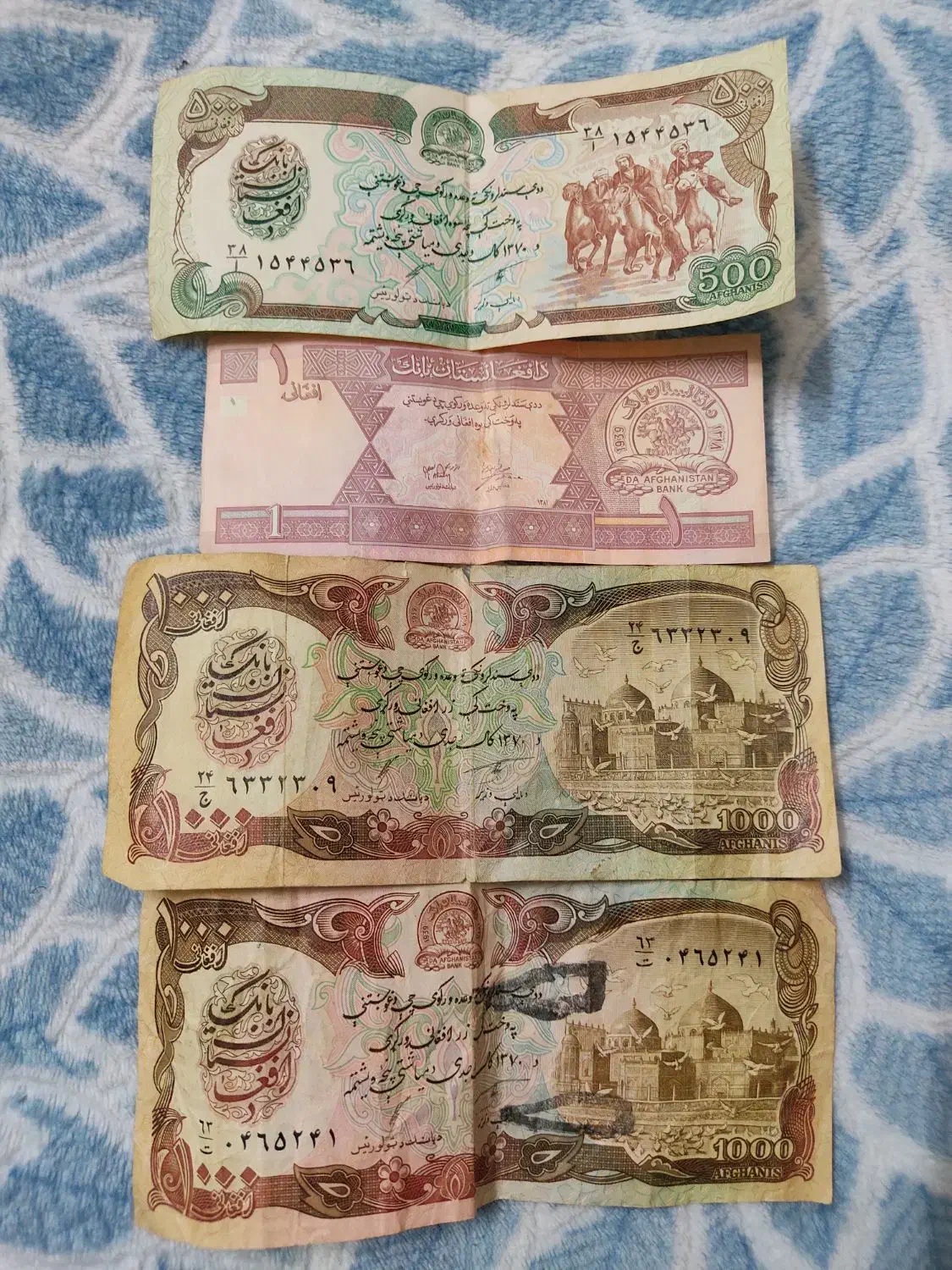 پول افغانستان|کلکسیون سکه، تمبر، اسکناس|مشهد, طلاب|دیوار