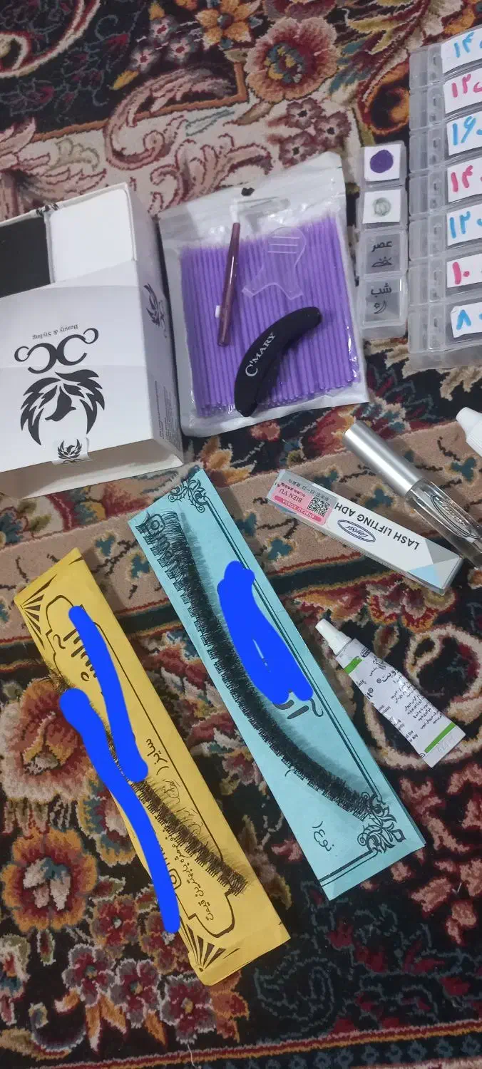 وسایل کاشت مژه، با بهترین کیفیت|آرایشی، بهداشتی، درمانی|رشت, حمیدیان|دیوار