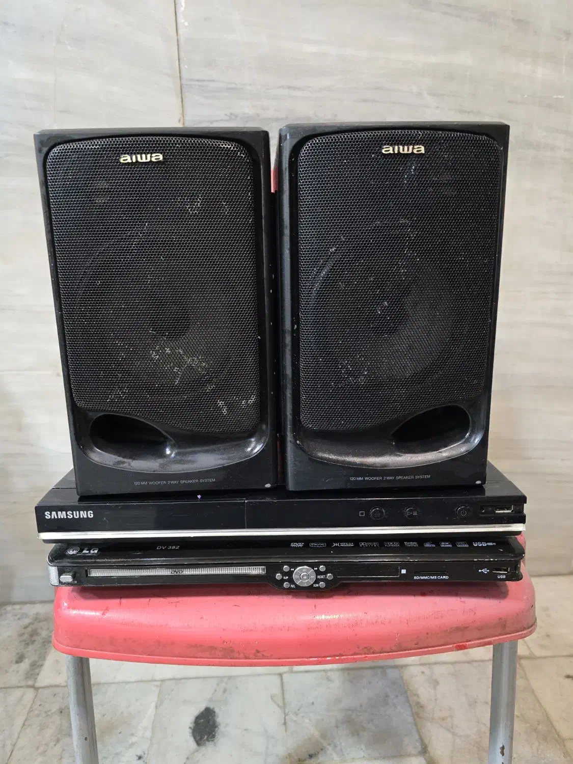 دستگاه دی وی وبانده|سیستم صوتی خانگی|قزوین, |دیوار