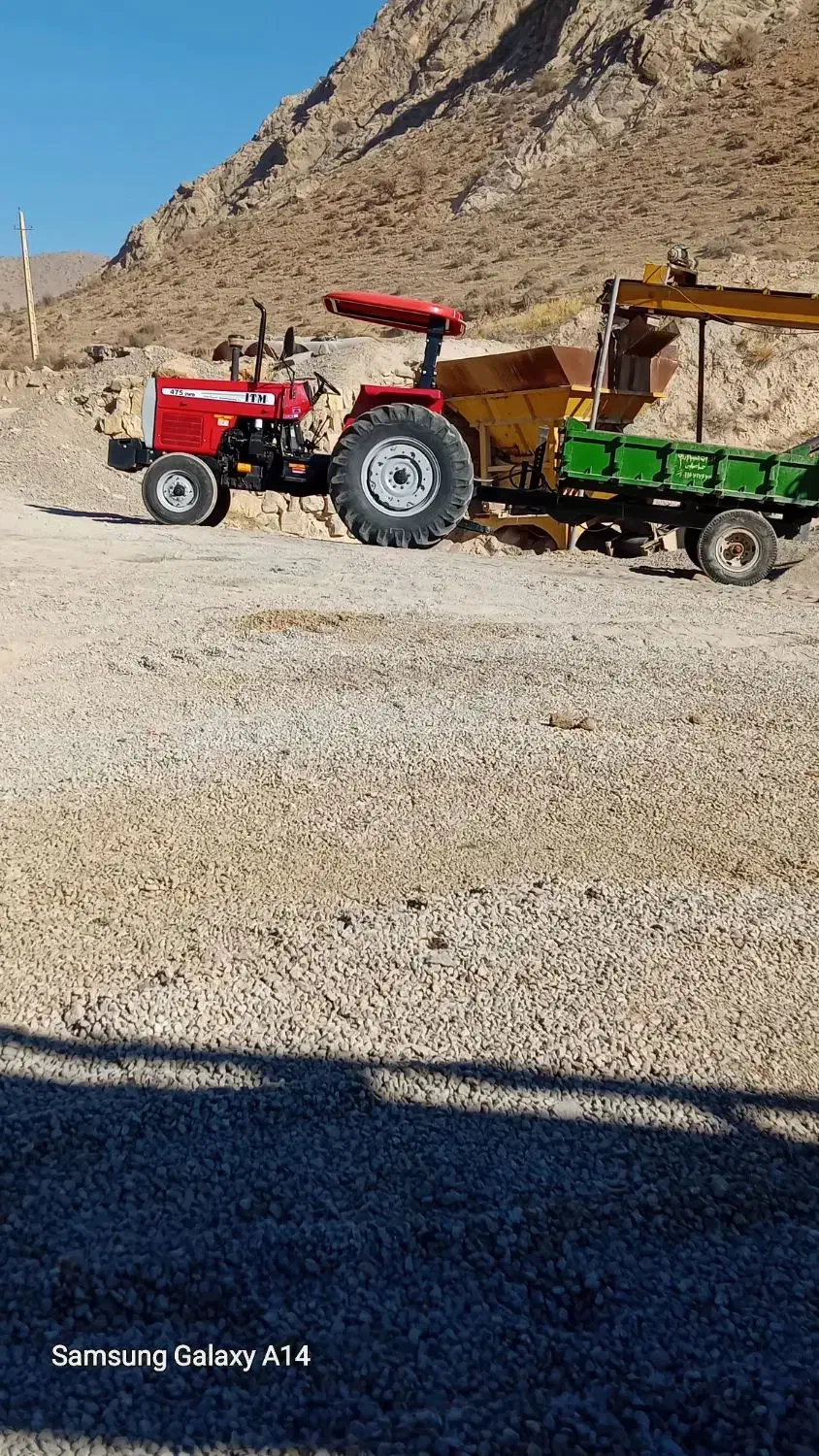 تراکتور 475تک مدل 402 با ادوات تریلی و گاوهن|خودرو سنگین|الشتر, |دیوار