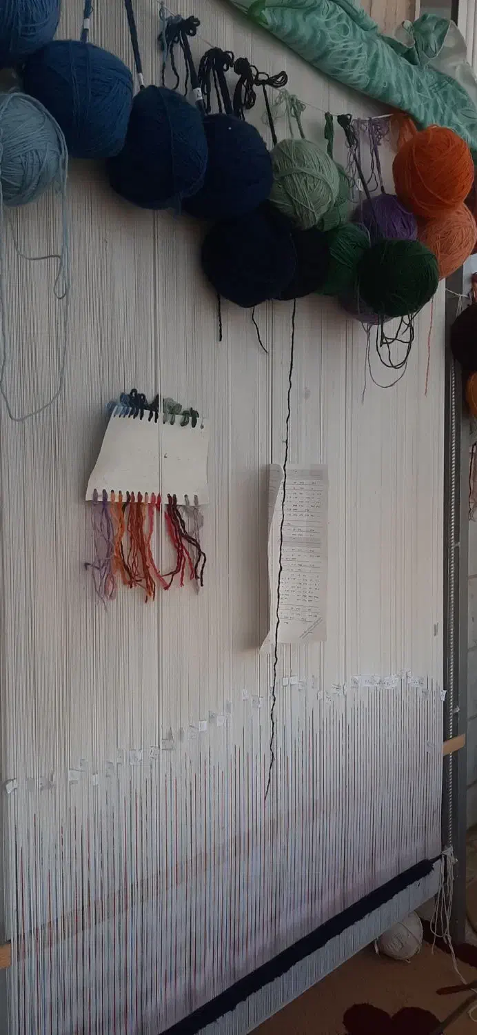 یک جفت فرش دستبافت مسند|فرش|اردبیل, |دیوار