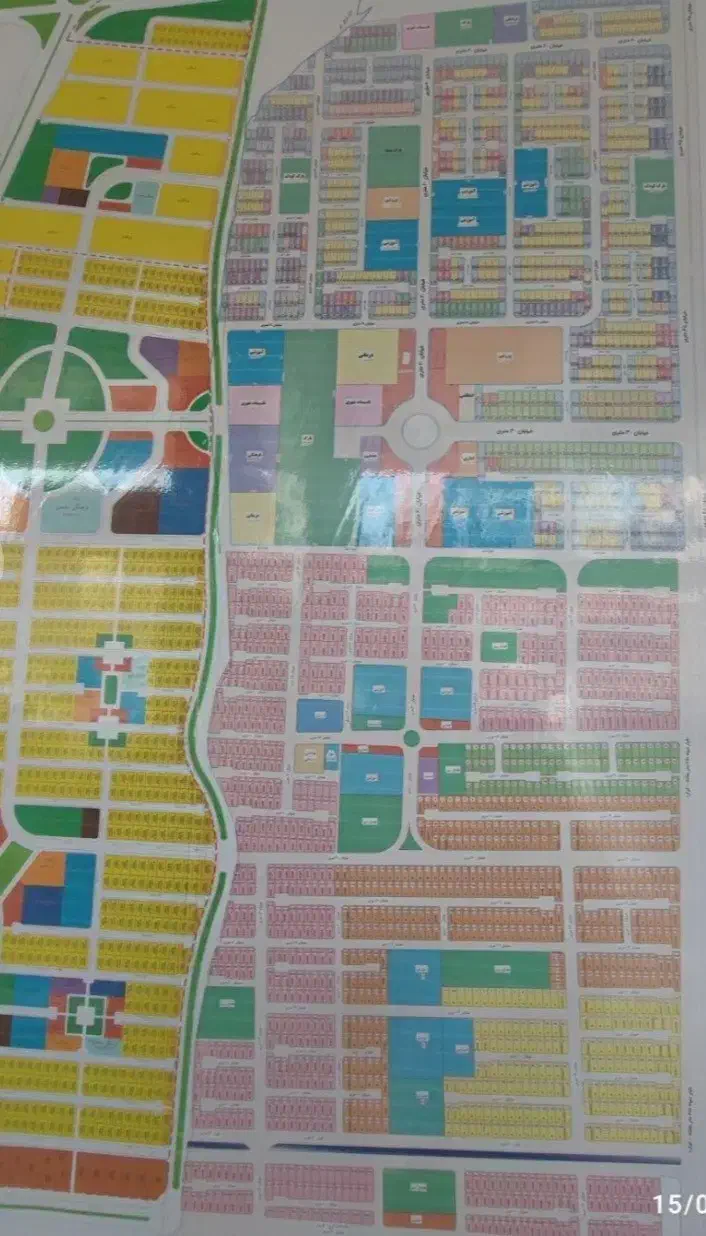 فروش فوری زمین تجاری دوکله ورودی دانش|فروش زمین و ملک کلنگی|هشتگرد, شهرک کوثر|دیوار