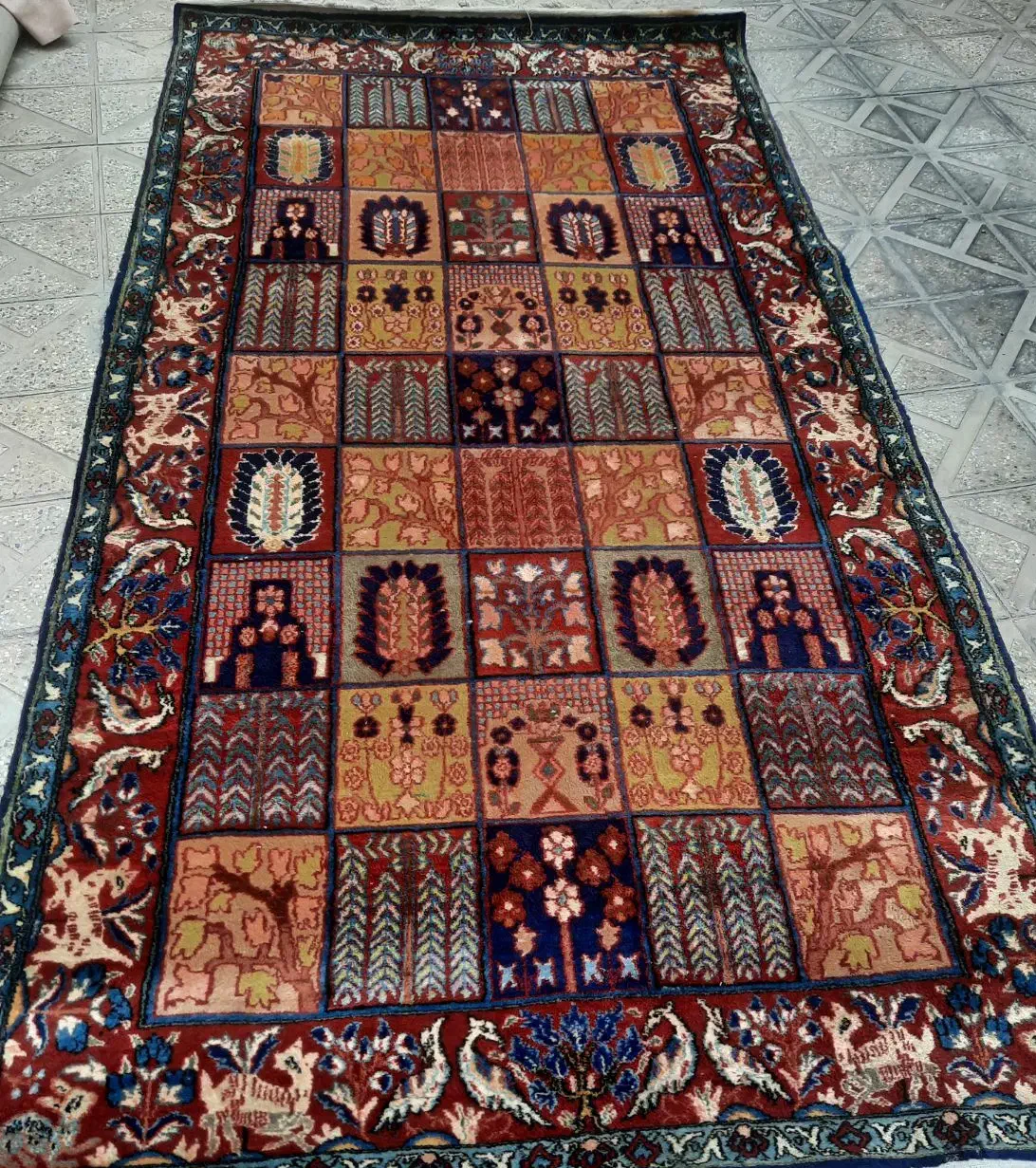 فرش دست باف|فرش|مبارکه, |دیوار