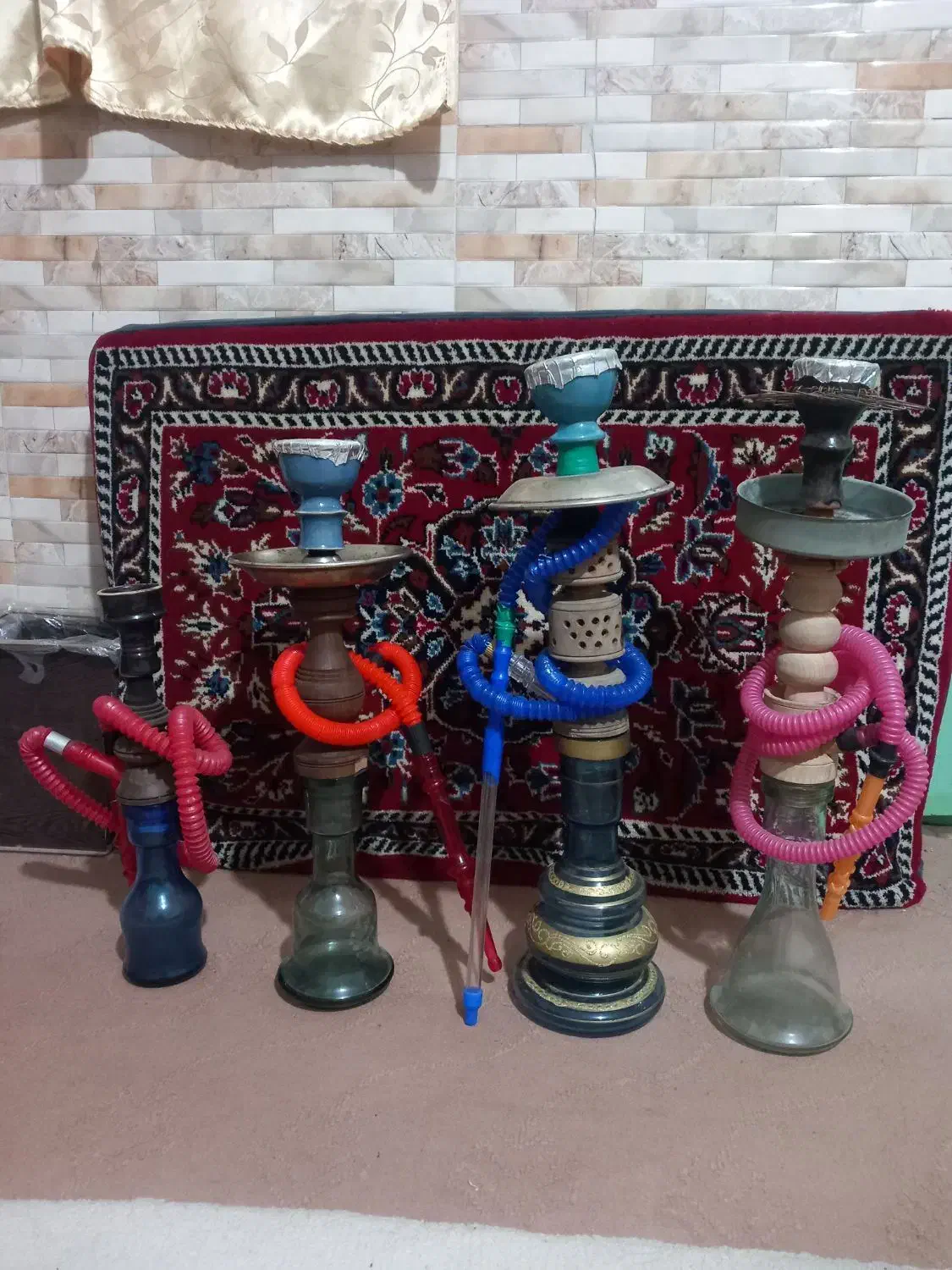 قلیان|صنایع دستی و سایر لوازم تزئینی|آران و بیدگل, |دیوار