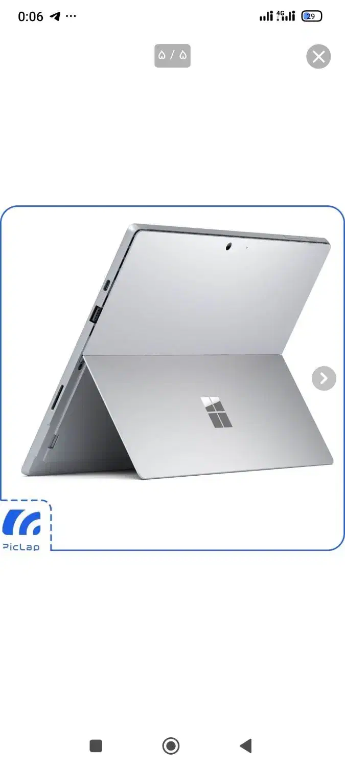 تبلت سرفیس +pro7(کیف و قلم)|رایانه همراه|تهران, طرشت|دیوار