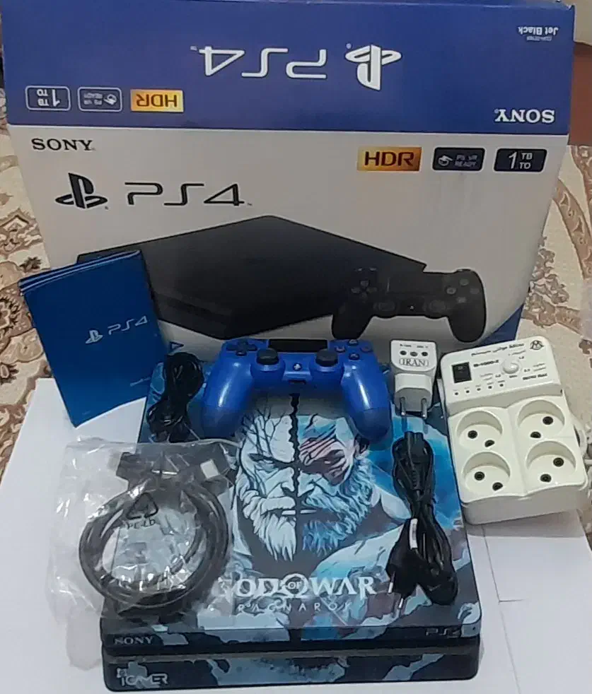 PS4 اسلیم اکانتی کارتون دار|کنسول، بازی ویدئویی و آنلاین|تهران, کیانشهر|دیوار