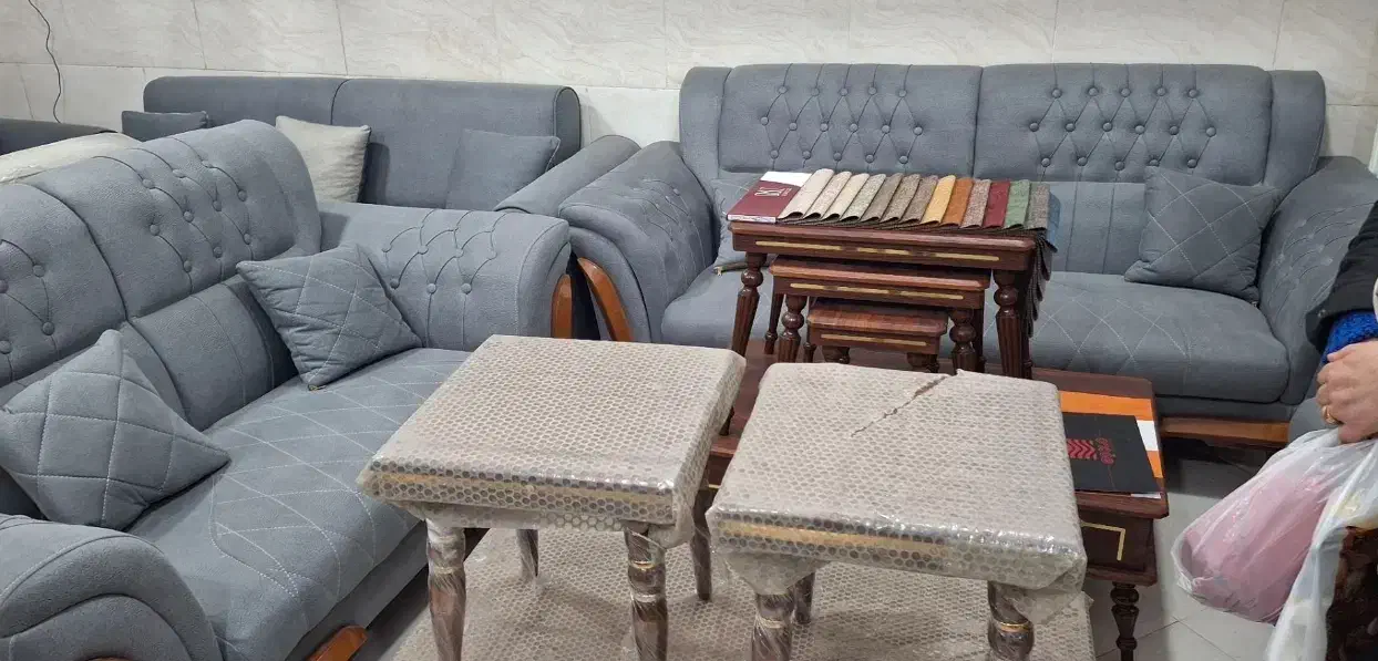 مبل ۸نفره ی راحتی|مبلمان خانگی و میز عسلی|نسیمشهر, |دیوار