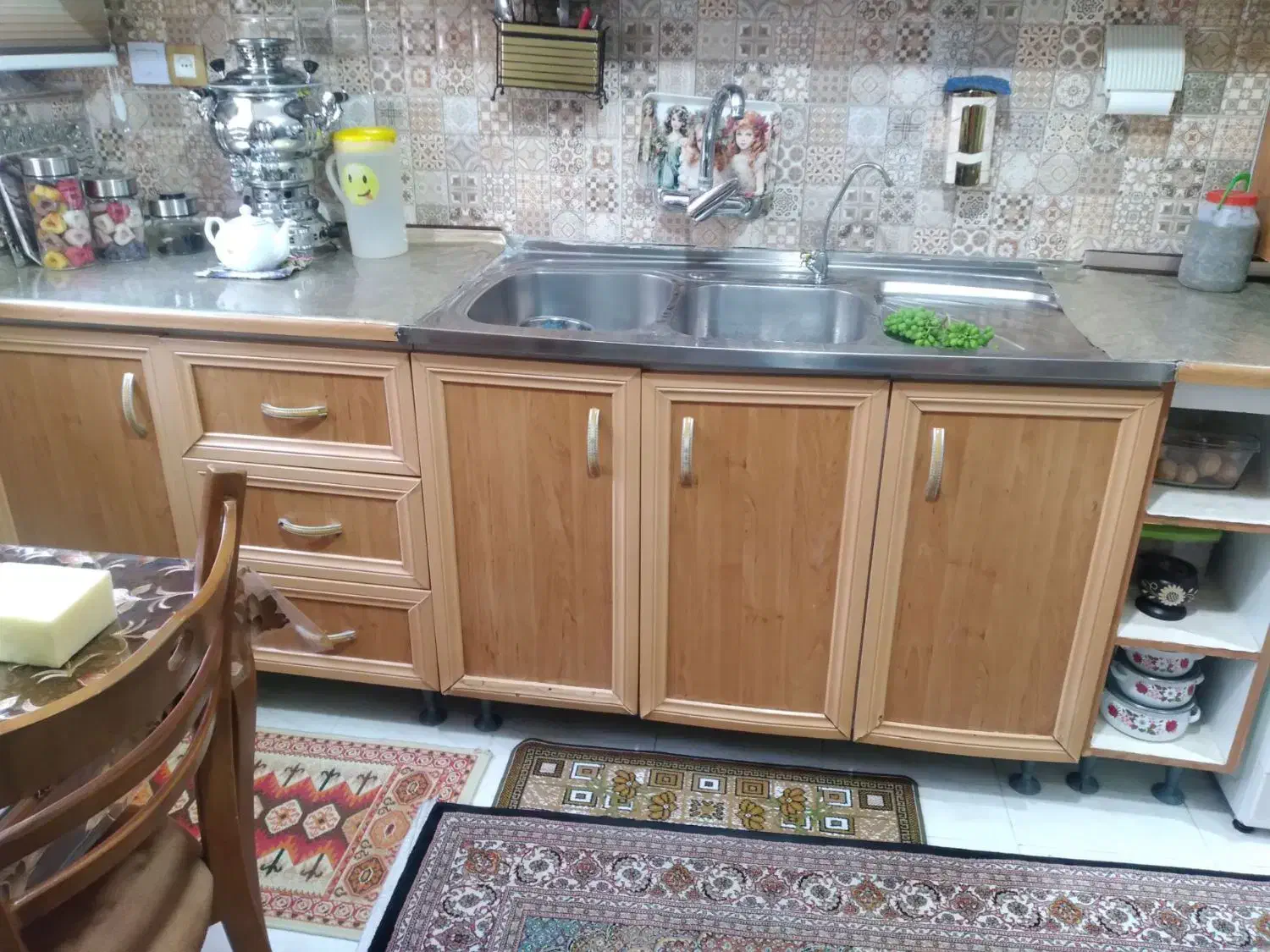 کابینت آشپزخانه MDF تمیز وسالم قیمت مناسب|مصالح و تجهیزات ساختمان|ری, شهرری|دیوار