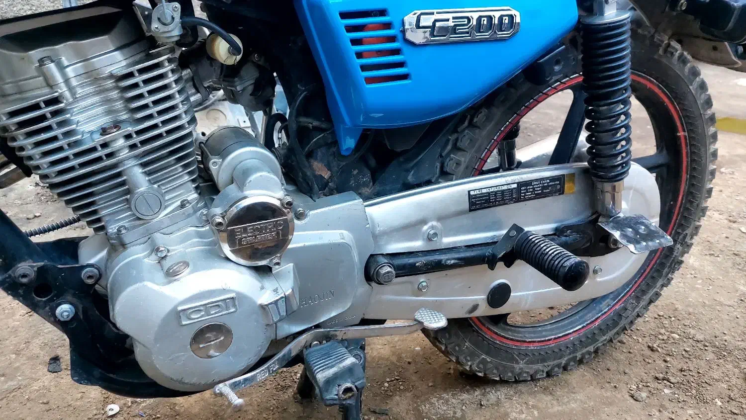 موتور لیفان 200|موتورسیکلت|زابل, |دیوار